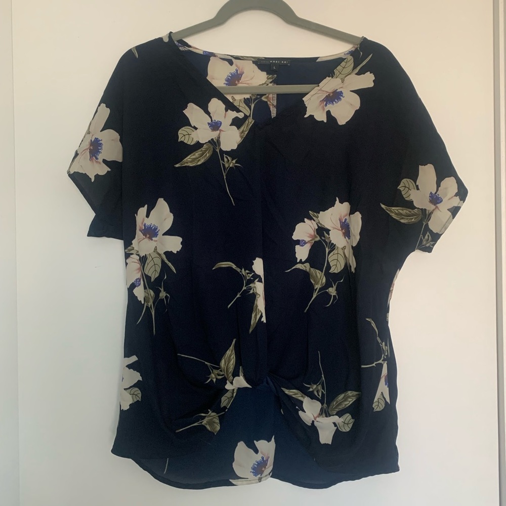 West Kei floral crop top size L